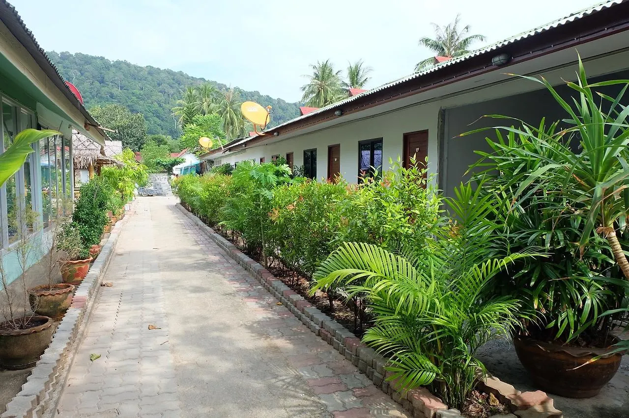 *** Semesteranläggning (resort) Klongdao Sunset Villa Ko Lanta Thailand